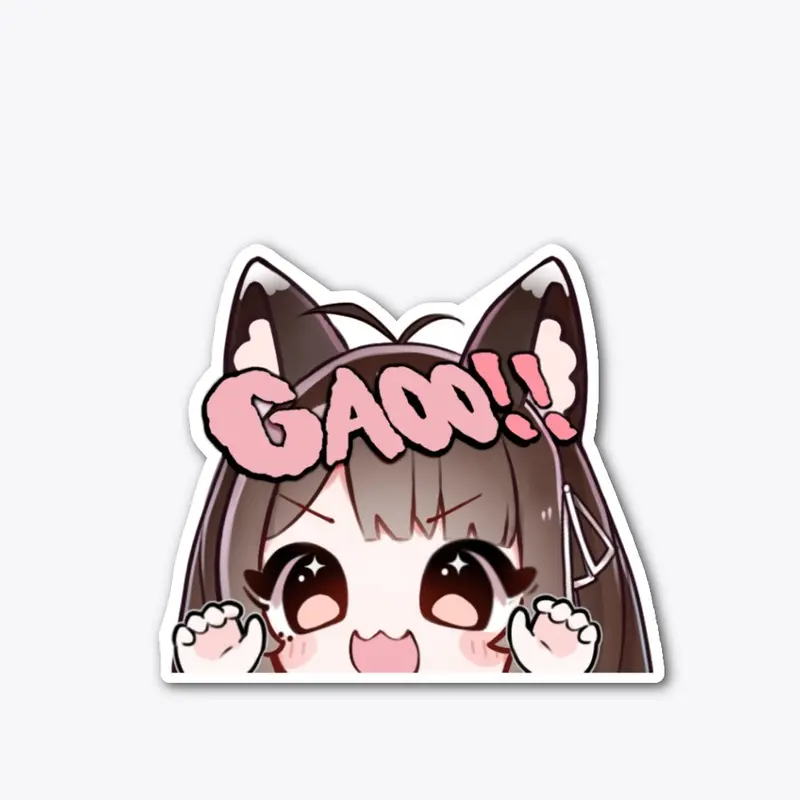 【 GAOO! ! Sticker 】